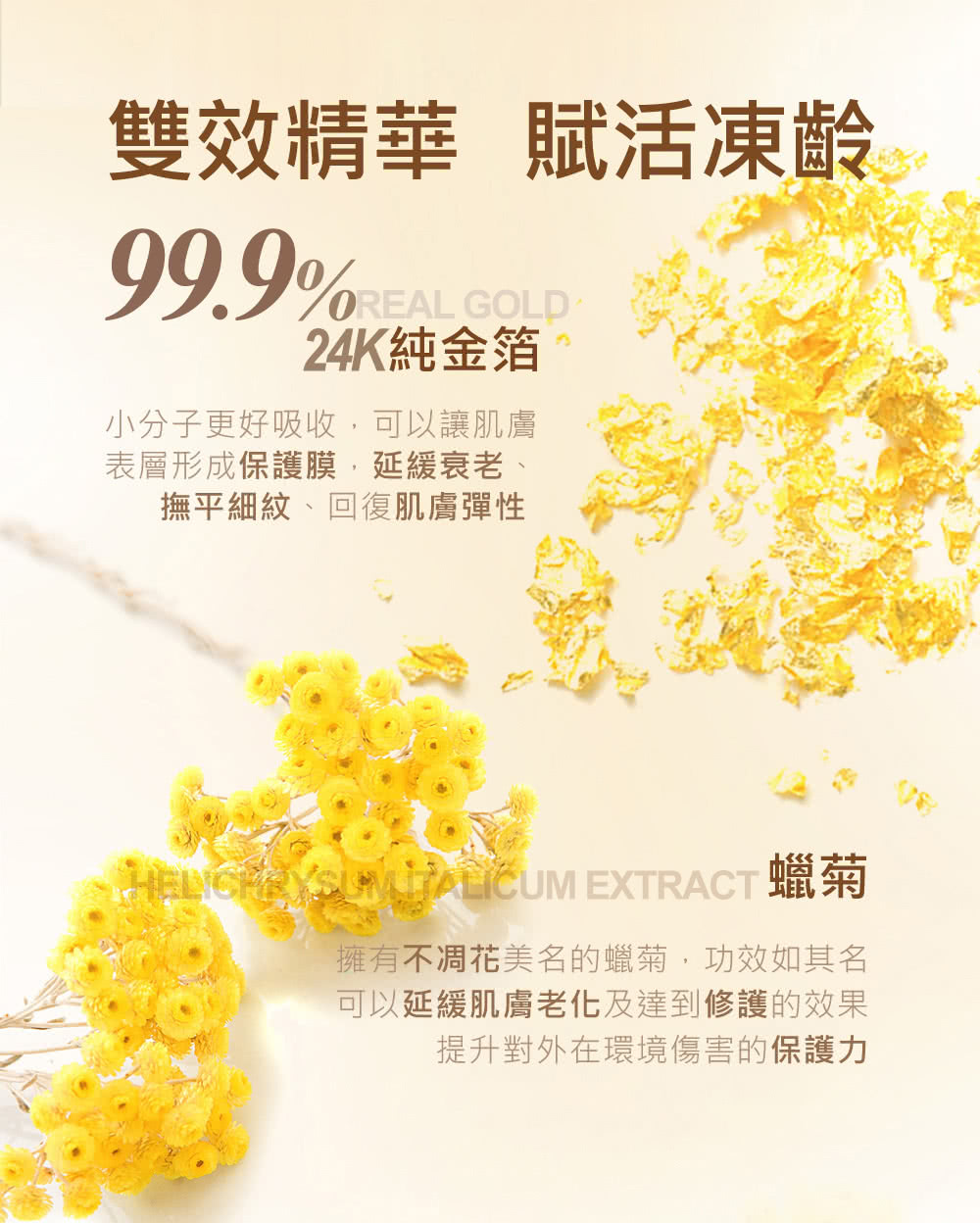 拥有不凋花美名的蜡菊,功效如其名