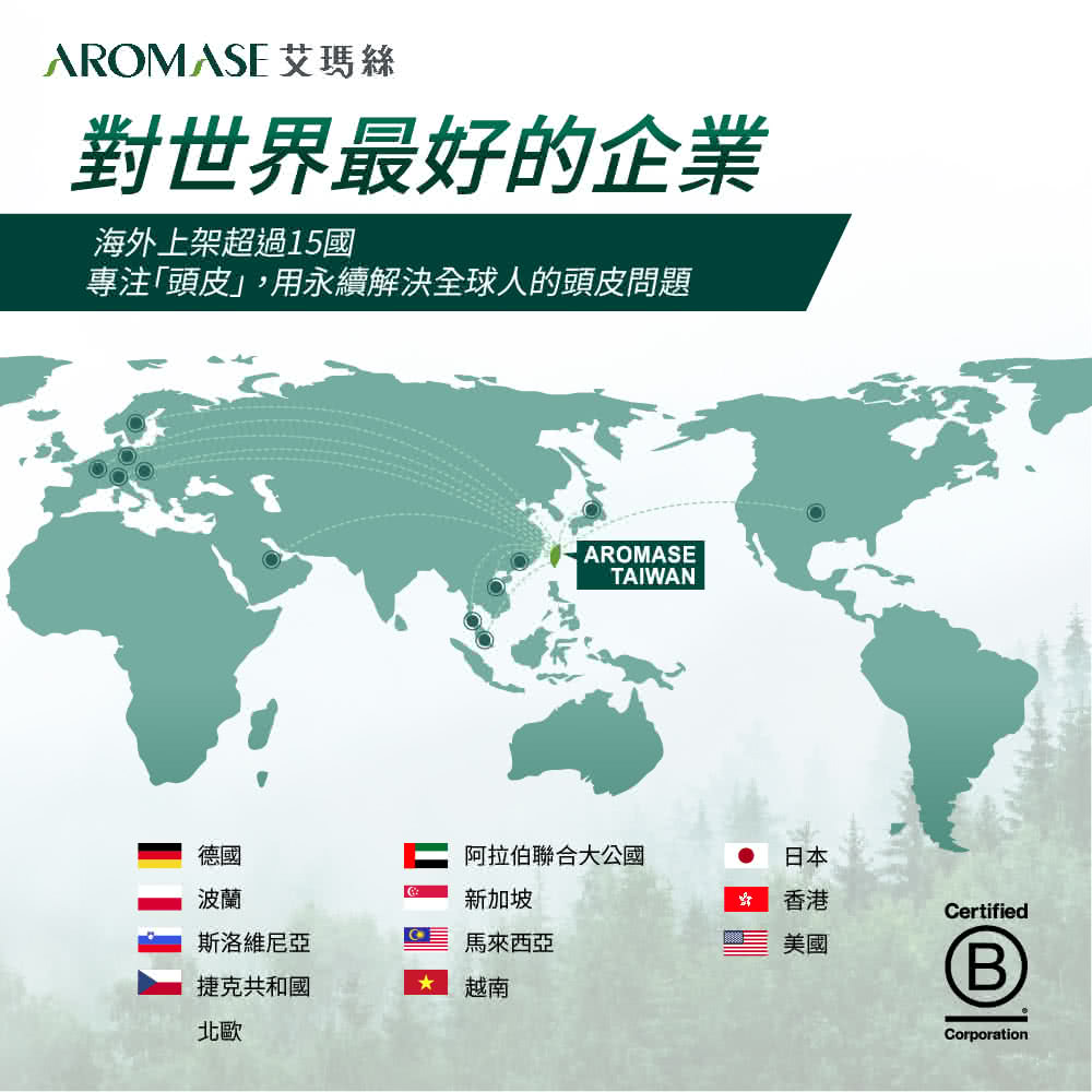 专注头皮,用永续解决全球人的头皮问题