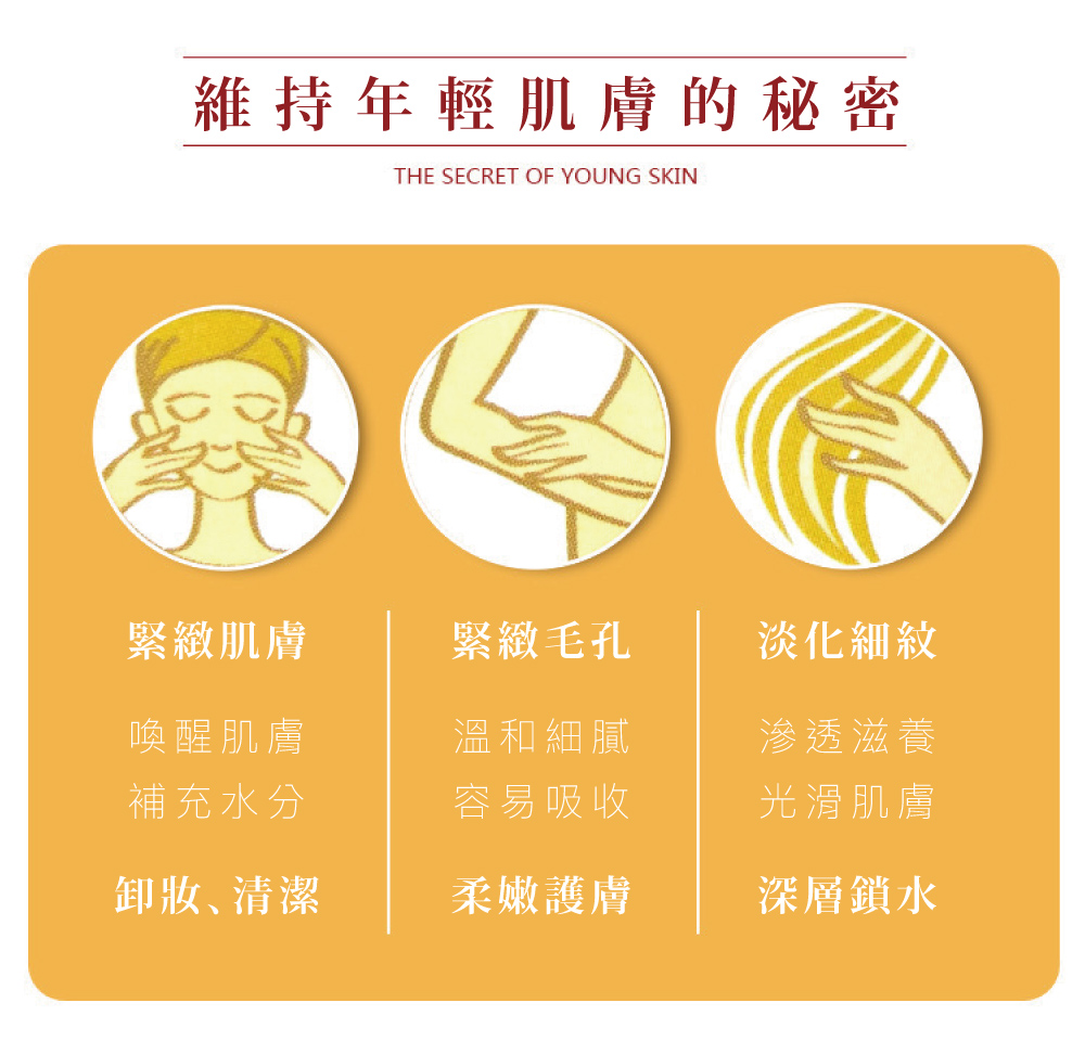维持年轻肌肤的秘密
