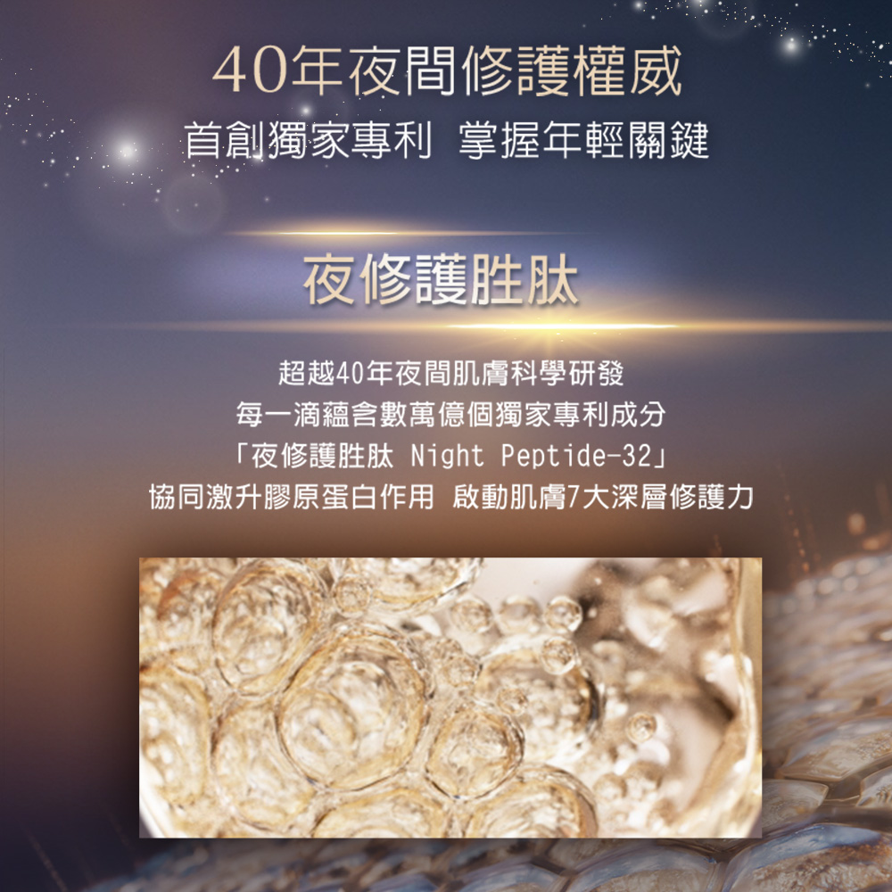 协同激升胶原蛋白作用 启动肌肤7大深层修护力