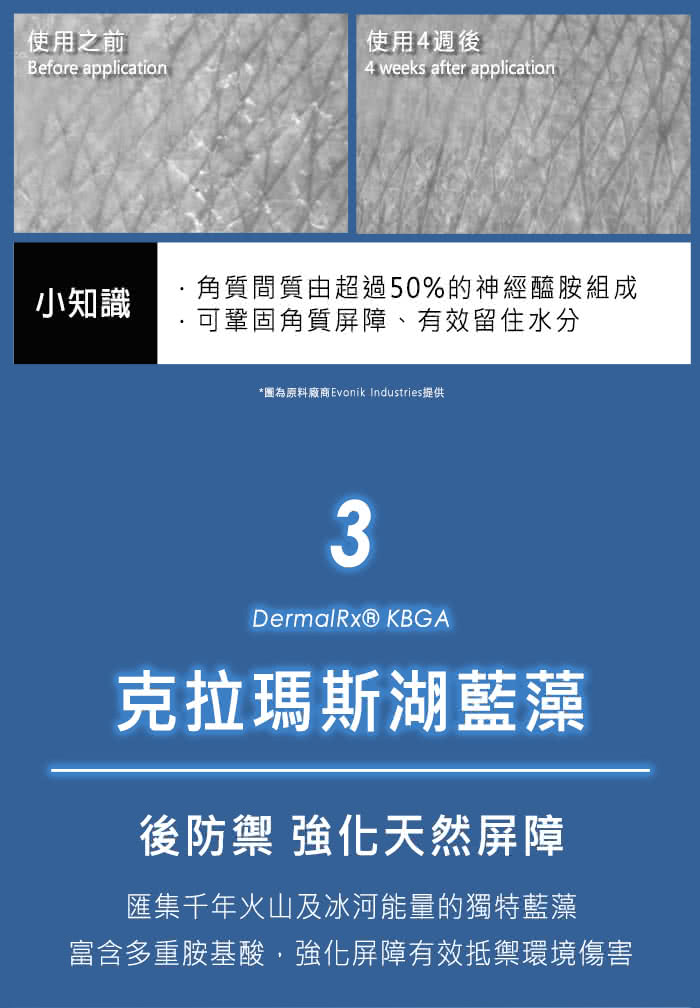 图为原料厂商Evonik Industries提供