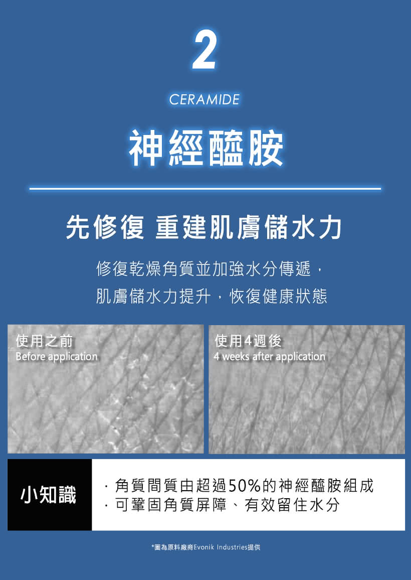 图为原料厂商Evonik Industries提供
