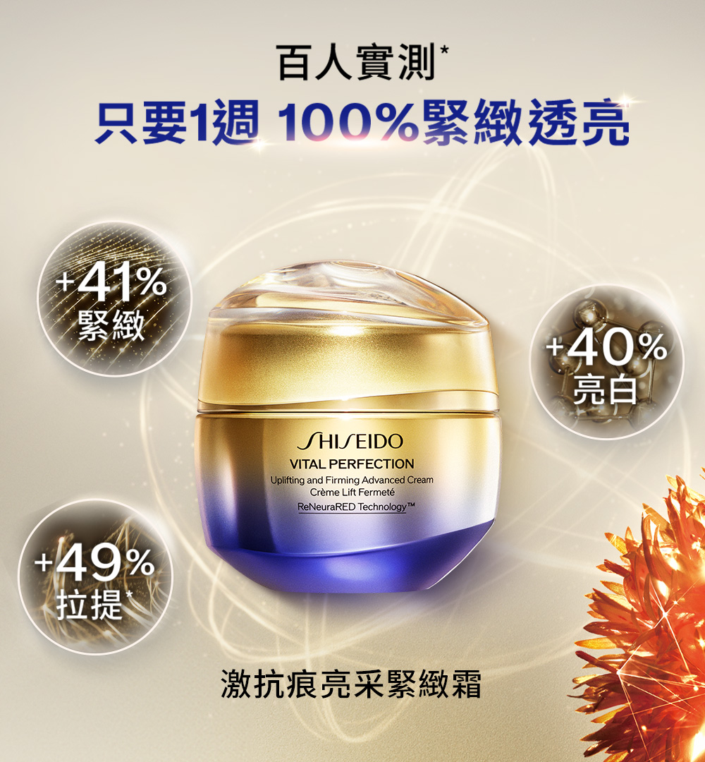 只要1周100%紧致透亮