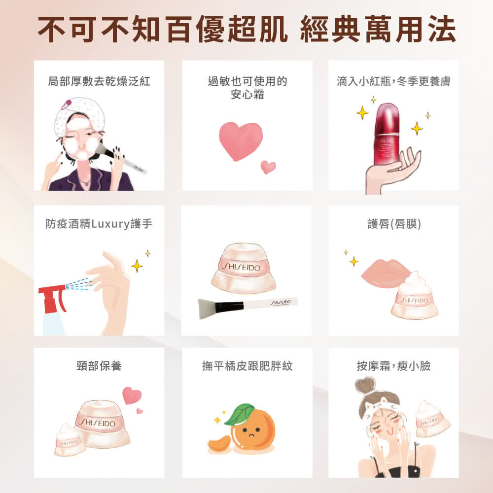 不可不知百优超肌 经典万用法