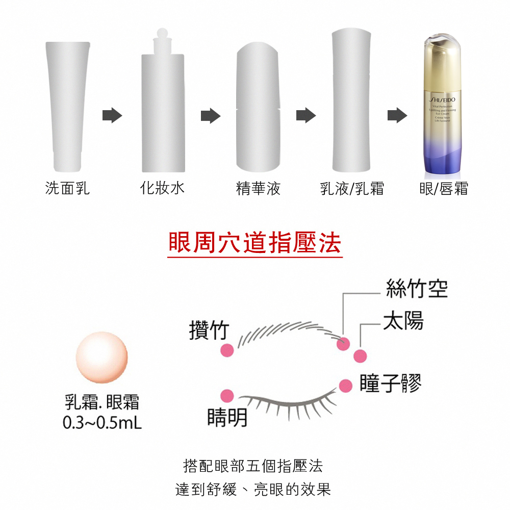 达到舒缓、亮眼的效果