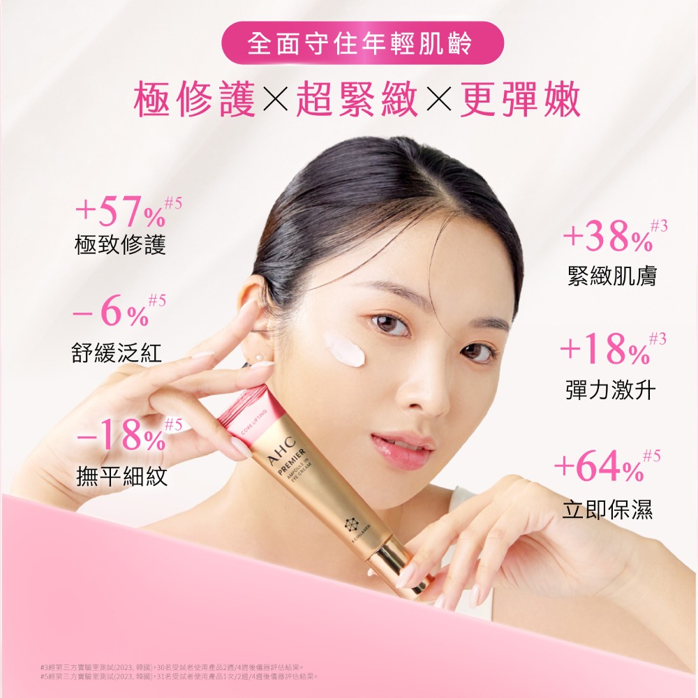 5经第三方实验室测试2023,韩国,31名受试者使用产品1次2周4周后仪器评估结果。
