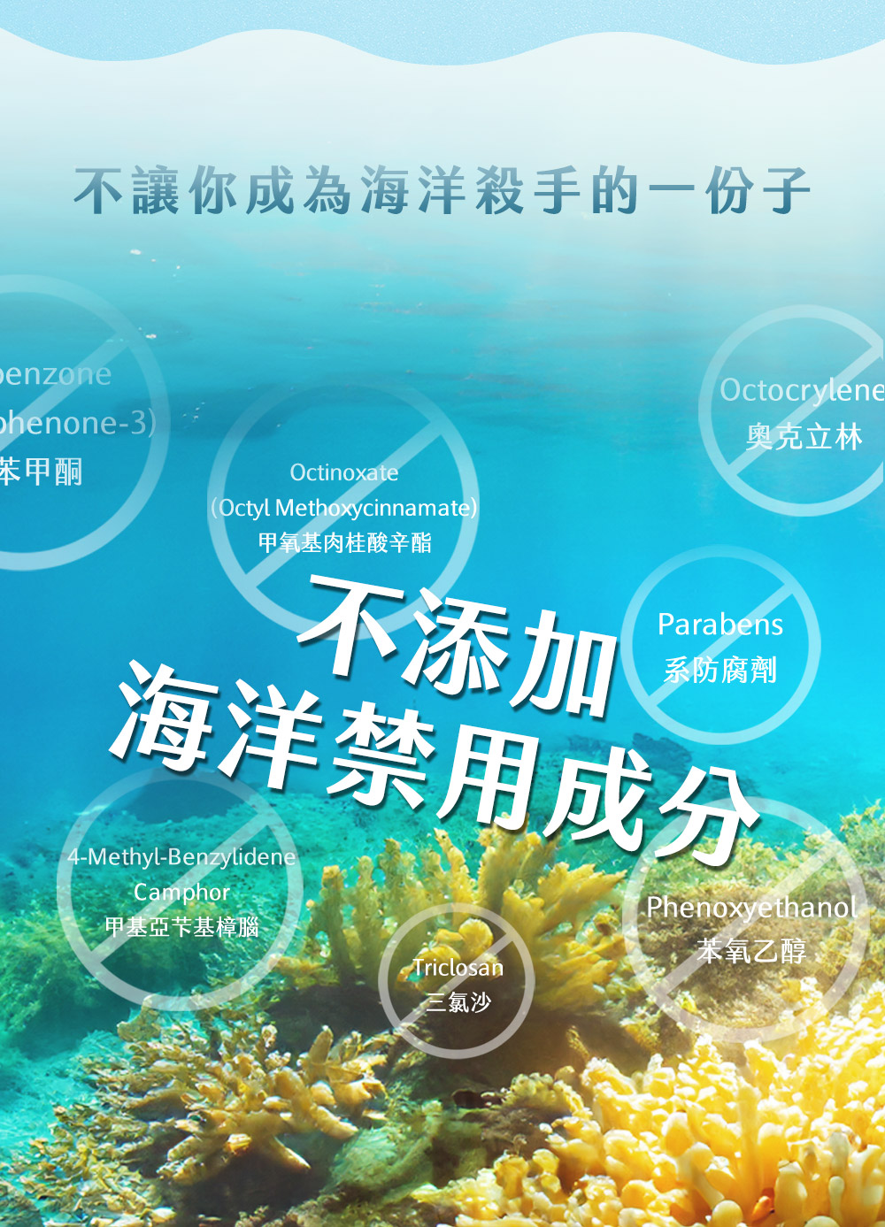 不让你成为海洋杀手的一份子
