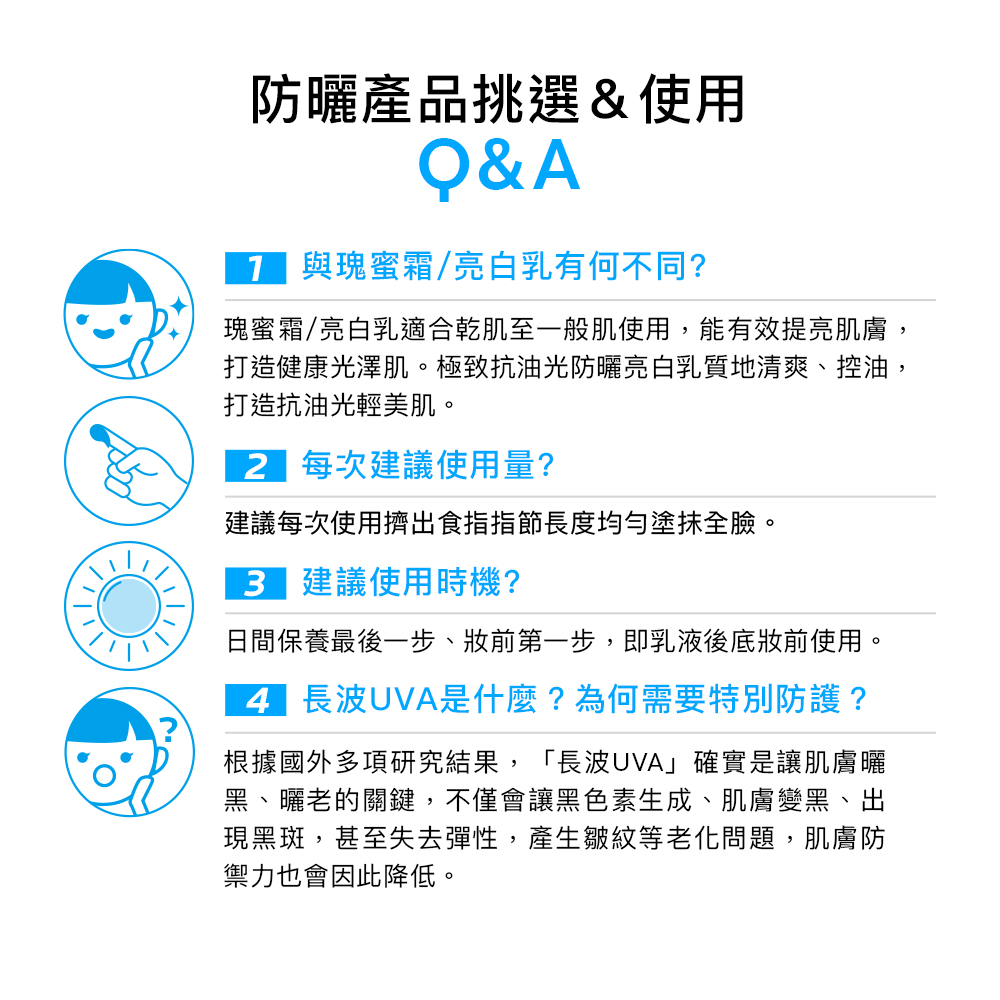 打造健康光泽肌。极致抗油光防晒亮白乳质地清爽、控油,
