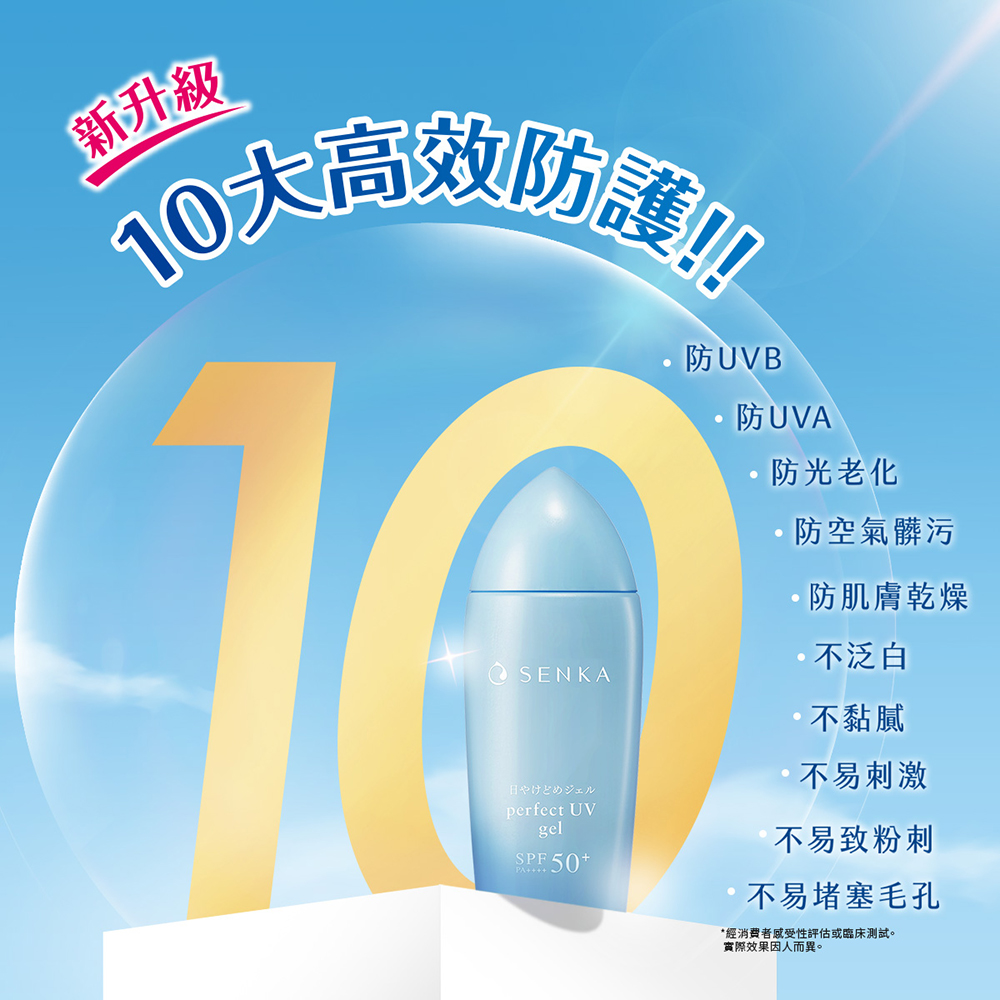 经消费者感受性评估或临床测试。