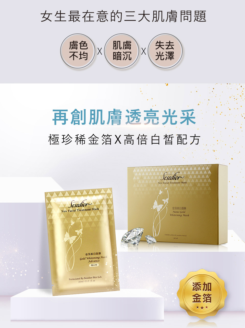 女生最在意的三大肌肤问题