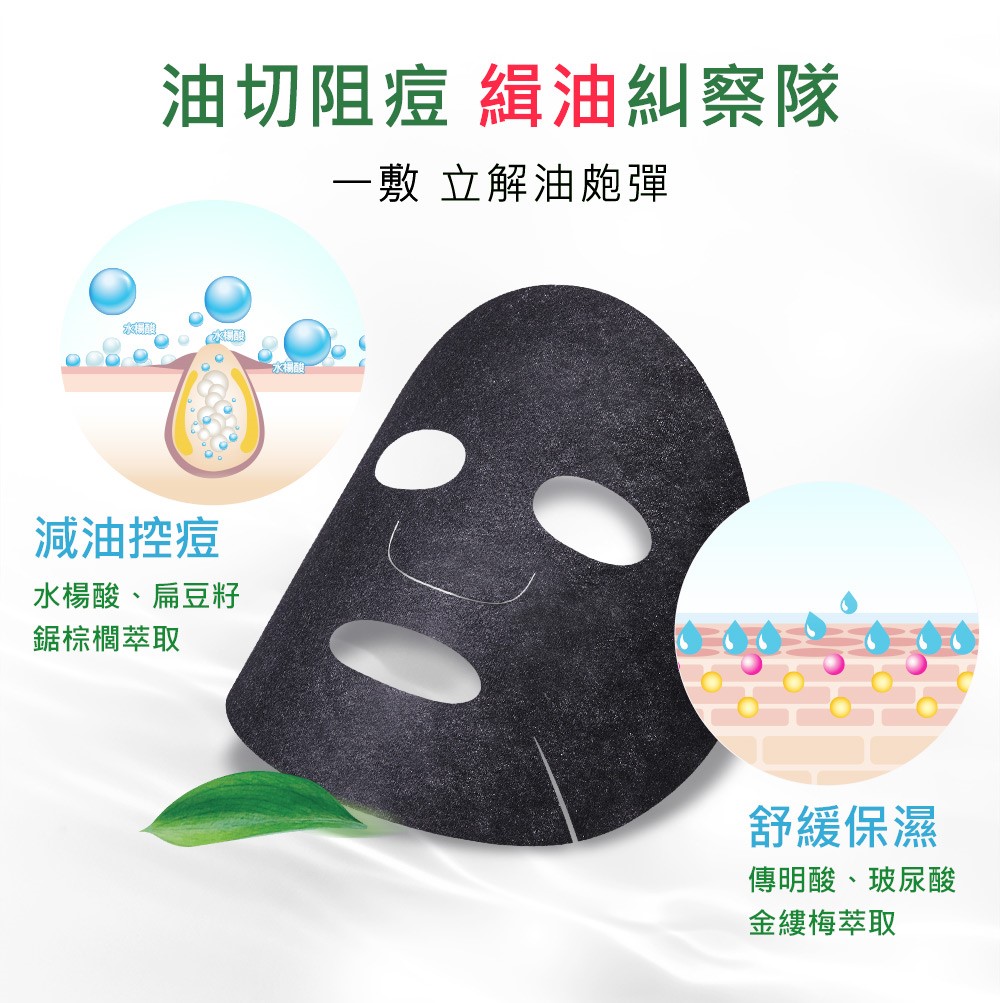 油切阻痘缉油纠察队