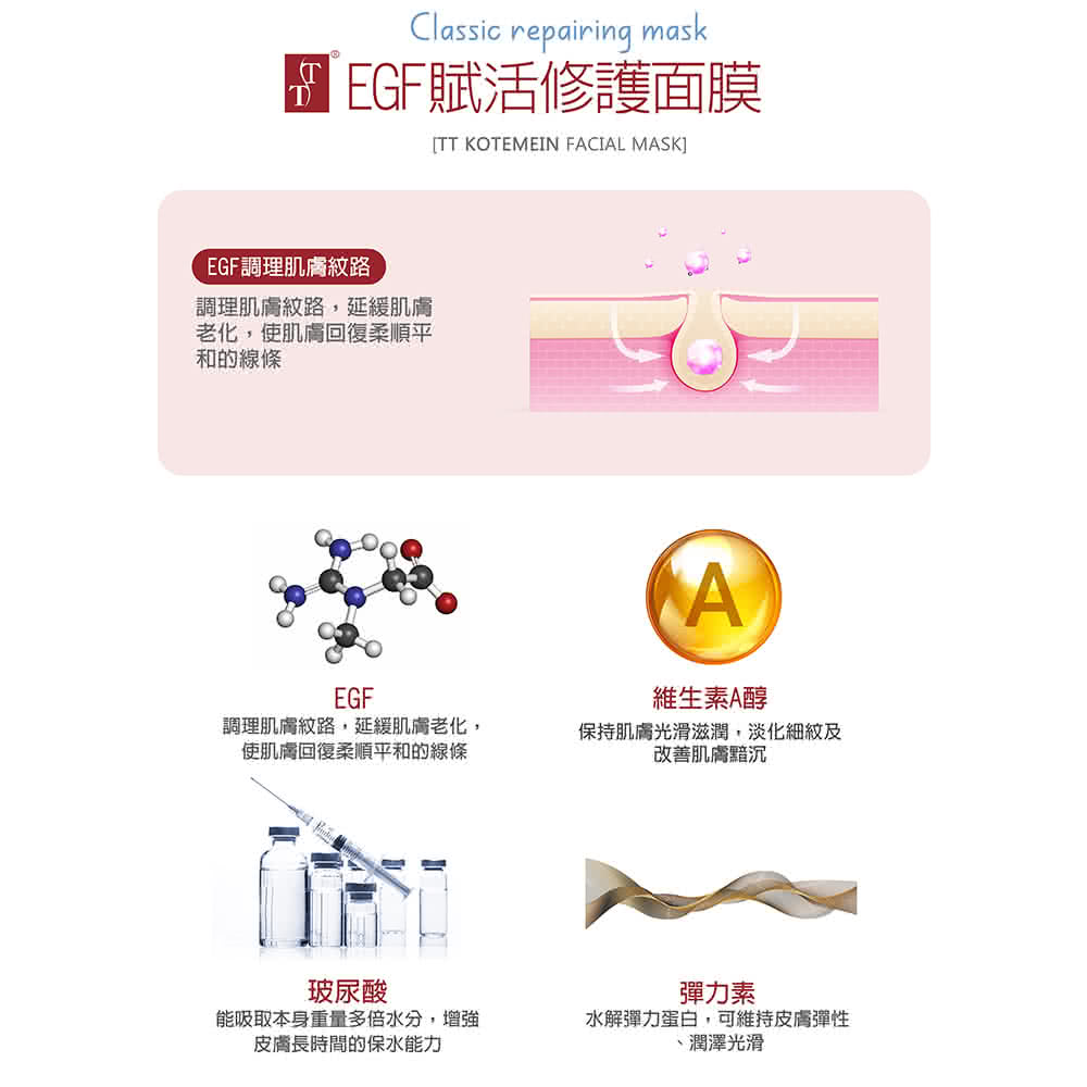 调理肌肤纹路,延缓肌肤老化,